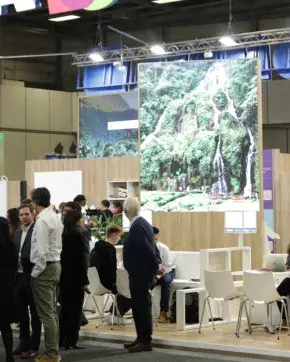 Stand de Colombia Co en Feria de ITB