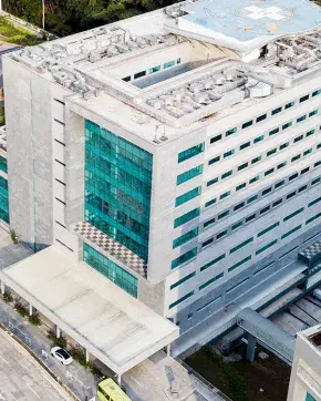 Fotografía cenital de edificio