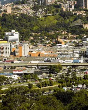 Panoramic photography of the city