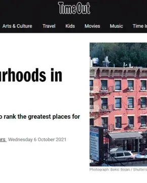 Revista norteamericana Time Out, mostrando a Colombia