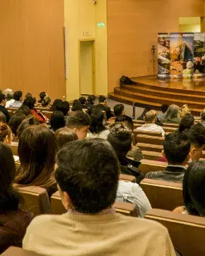 Evento de ProColombia en auditorio