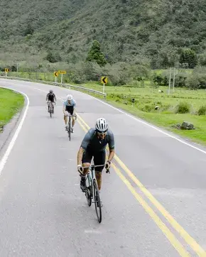 Ciclistas de ruta