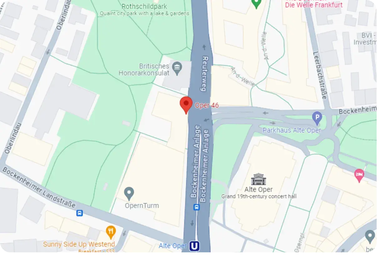 Google Maps - Frankfurt