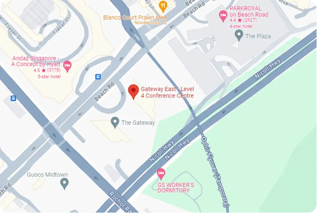 Google Maps - Singapúr