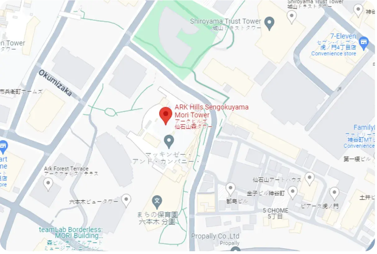 Google Maps - Tokio