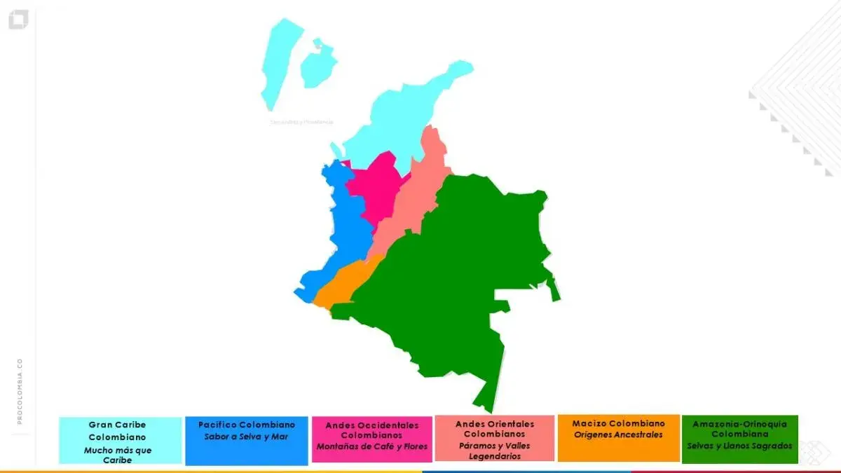 Mapa de Colombia 