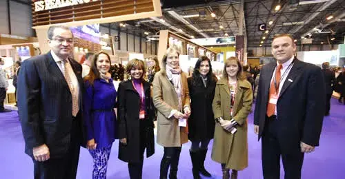 Primera Dama visita stand de Colombia en Fitur 2014 Primera Dama visita stand de Colombia en Fitur 2014