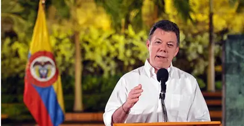 Presidente de Colombia Juan Manuel Santos