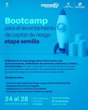 Convocatoria Bootcamp para el levantamiento de capital 