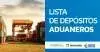 Listado de Depósitos Aduaneros