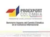 Seminario Impacto del Cambio Climático en el Comercio Internacional