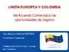 Seminario Oportunidades de negocio del sector agroindustrial en la Unión Europea 