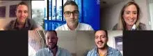 Video llamada de emprendedores  y embajadores de Marca País  