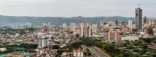 Panoramic photography of the city