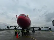 Avión de Edelweiss Air