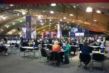 Stand de Colombia Co en Feria de Turismo