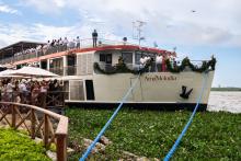 La llegada de AmaWaterways ha marcado un hito en la economía de la ribera. 