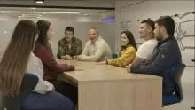 Reunión de funcionarios de Sanofi