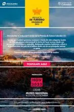 Banner de Colombia Co para los premios de turismo 