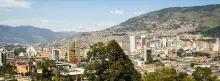 Fotografía panorámica de paisaje en Colombia