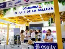 Stand de Colombia Co en Feria de La Habana