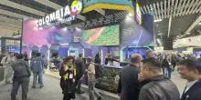 Stand de Colombia Co en Mobile World Congress 2024