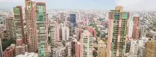 Panoramic photography of the city