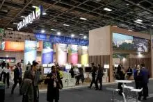 Stand de Colombia en Feria ITB 2024