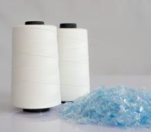 Carretes de hilo reciclado