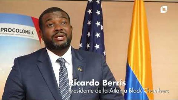 Preview image for the video "Encuentro comercial Atlanta Black Chamber of Commerce - Ricardo Berrís".