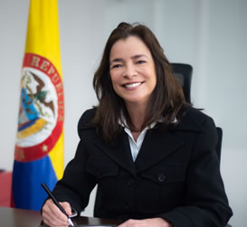 Carmen Cecilia Caballero -  Presidenta ProColombia - Organigrama procolombia 
